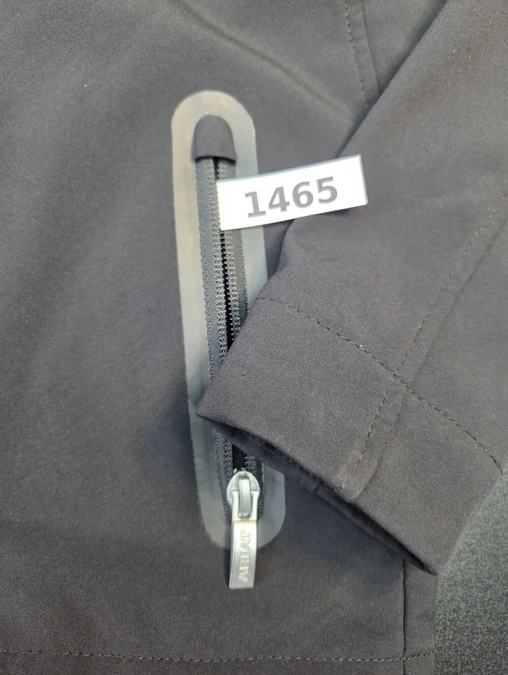 Ariat Team Softshell Mexico Jacket Youth Large (12) Black Full Zip Fleece Lined